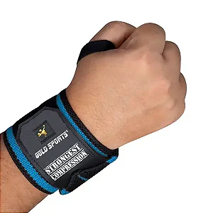 Munhequeira Gold Sports Strongest Cross Trainer