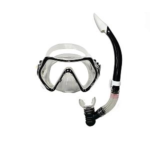 Kit Mergulho Gold Sports Pacific Diver Silicone