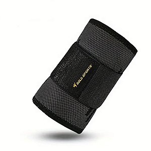 Munhequeira Elástica Gold Sports Pro de Compressão  Térmica Com Bandagem