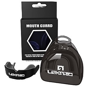 Protetor Bucal Gold Sports Profissional  Lekaro V - Com Caixa