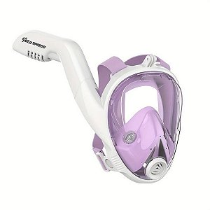 Mascara Subaquática de de Mergulho Gold Sports New Space Com Snorkel