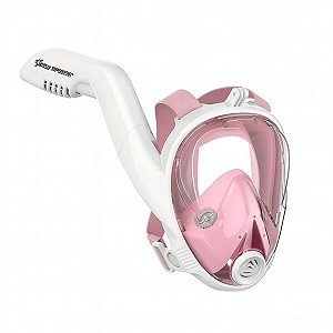Mascara Subaquática de de Mergulho Gold Sports New Space Com Snorkel