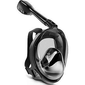 Mascara Subaquática de de Mergulho Gold Sports Full Face Confort IV Com Snorkel