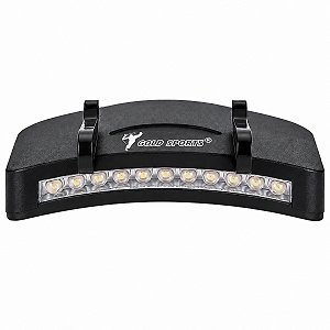 Laterna Led Gold Sports Com Clipe Para Boné