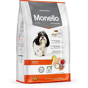 Monello Cães Adultos Raças Pequenas Sabor Frango 15kg