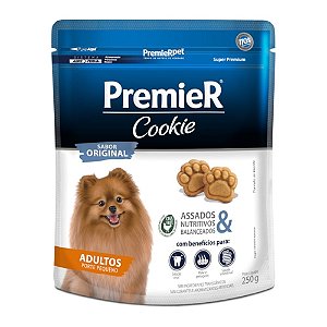 Cookie PremieR Cães Adultos Pequeno Porte Sabor Original 250g