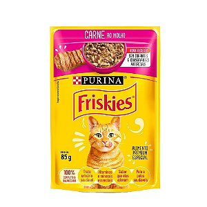 Ração Úmida Friskies Carne ao Molho