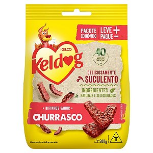 Bifinho Keldog Sabor Churrasco 500g