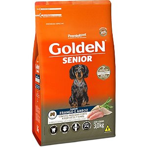 Ração GoldeN Cães Sênior Sabor Frango 3Kg
