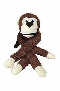 Brinquedo de Pelúcia para Cães – Macaquinho Marrom