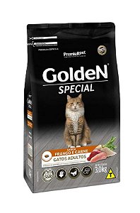 Ração GoldeN Gatos Adultos Special Sabor Frango e Carne 3kg