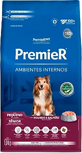 Ração Premier Pet Ambientes Internos Cães Sênior