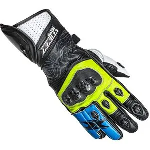 Luva Texx Pista V2 Azul/Verde