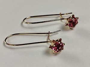 Brinco Estrela Rosê