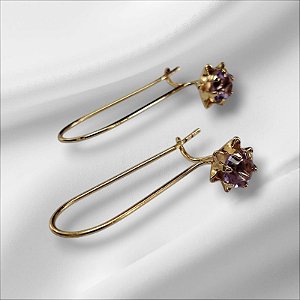 Brinco Estrela Violeta