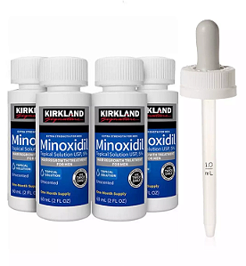 Minoxidil Kirkland (PROMOÇÃO 4 UNIDADES)