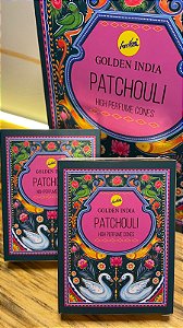 Incenso Cone Golden Índia - Patchouli