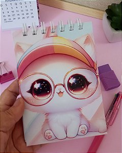 Bloquinho A6 Capa Dura Personalizado