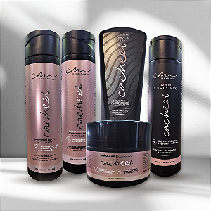 Ritual Completo Cacheei – Tratamento para Cachos (kit com 5 itens)