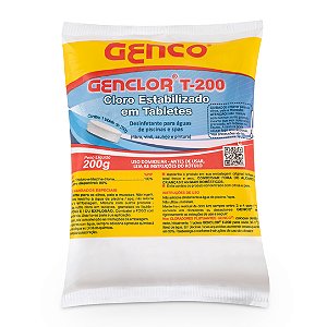 Genclor Tabletes Estabilizado 200g GENCO