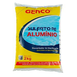 Sulfato de Alumínio GENCO 2kg para Piscinas
