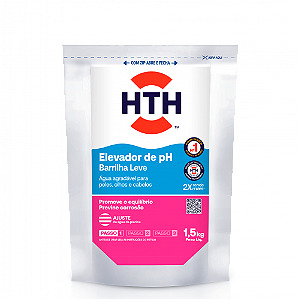Elevador de pH Pó HTH 1,5 Kg para Piscinas