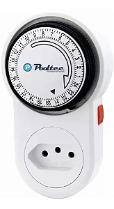 Timer de Tomada Analógico Pooltec Controle Fácil