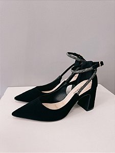 BEBECE SAPATO NOBUCK PRETO