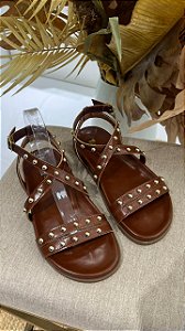 TERRITÓRIO SANDÁLIA PAPETE WHISKY