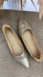 SANTINELLI SAPATILHA LUCENT CHAMPAGNE