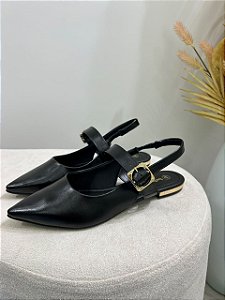 BEBECÊ SLINGBACK PRETO