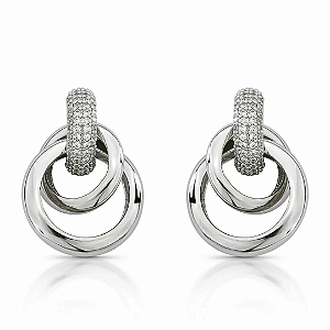 Brinco Argola Círculos