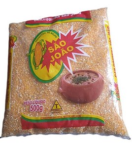 Canjiquinha De Milho São João Pacote Com 500 G.