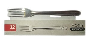 Caixa De Garfo De Mesa Com 12 Unidades Tamanho 18 Cm Moniz.