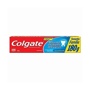Pasta De Dentes Colgate Máxima Proteção Anticáries Menta Refrescante  Em Creme 180 G