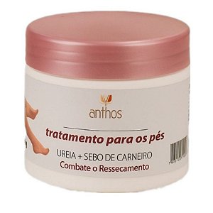 Creme de tratamento Anthos para os pés, combate o rececamento,pote de 300 gr.