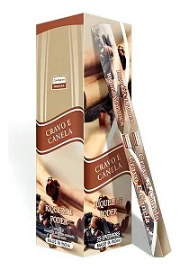 Incenso Cravo e Canela Darshan – Caixa com 8 Varetas