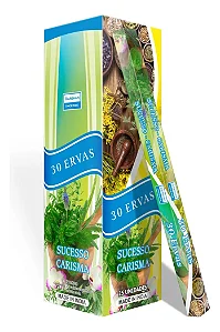 Incenso 30 Ervas Darshan – Caixa com 8 Varetas