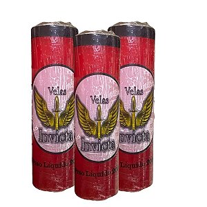 VELA 7 DIAS VERMELHA