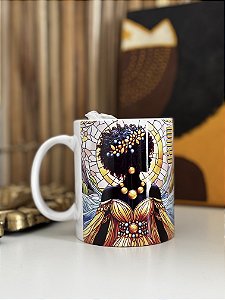 CANECA DE PORCELANA OXUM