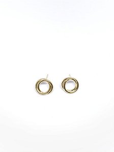 BRINCO ARG FRONTAL TORCIDA PEQ BANH OURO 18K - B02014