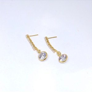 BRINCO FESTA COM PEDRARIAS BANH OURO 18K - BR6551