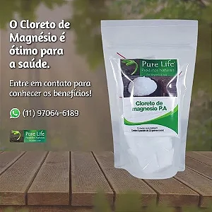 Cloreto de Magnésio P.A - Embalagem com Seis Sachês de 33g Cada