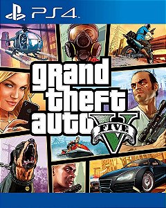 GTA 5 Grand Theft Auto V PS4 Mídia Digital