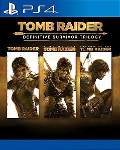 Tomb Raider: Definitive Survivor Trilogy Jogo para PS4