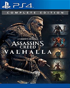 Assassins Creed Valhalla Complete Edition PS4 Mídia Digital