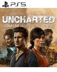 Uncharted Coleção Legado dos Ladrões Jogo Online para PS5