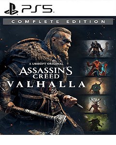 Assassins Creed Valhalla Complete Edition PS5 Mídia Digital