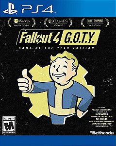 Fallout 4 Game of the Year Edition PS4 Mídia Digital