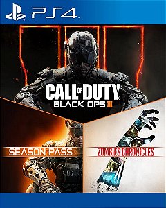 Call of Duty Black Ops 3 Zombies Chronicles PS4 Mídia Digital